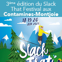 3ème édition du Slack That Festival aux Contamines-Montjoie