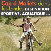 Moliets(40)<br>un immense<br>terrain de jeu
