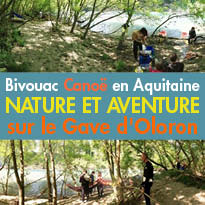 Séjours Insolites<br>Bivouac Canoë<br>Nature et Aventure