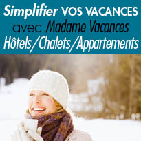 Séjours ski<br>Bons plans<br>Madame Vacances