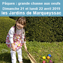 Marqueyssac<br>à Pâques<br>grande<br>chasse<br>aux oeufs