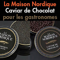 Pour Pâques<br>des œufs d’esturgeon<br>des œufs au chocolat<br>à la Maison Nordique