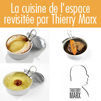 Thierry Marx prépare des recettes originales pour Thomas Pesquet