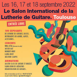 Salon International de la Lutherie de Guitare