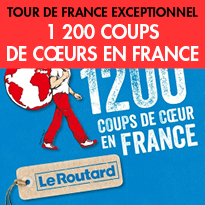 Le Routard<br>vous propose<br>ses 1 200 coups de cœurs<br>en France