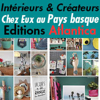 Edition ￼Atlantica<br>chez eux<br>aux Pays Basque<br>Marie Lendrat