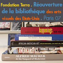Paris 07<br>￼Réouverture<br>de la bibliothèque<br>de la Fondation Terra