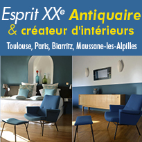 Savoir faire Esprit XXe antiquaire et créateur d'intérieurs