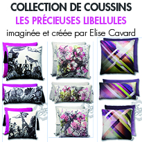 collection de coussins <br>