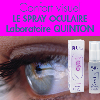 Spray oculaire<br>Hygiène Oculaire<br>Laboratoires QUINTON