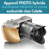 Chez Colette <br>le sublime appareil photo Numérique  <br>le « Lunar » de Hasselblad