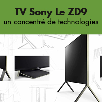 Des téléviseurs<br>au design<br>haut de gamme<br>chez Sony