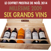 le coffret ￼￼Millésime<br>le coffret prestige<br> de Noël 2014
