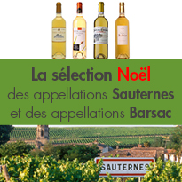 ￼￼La sélection Noël<br>des appellations<br>Sauternes et Barsac