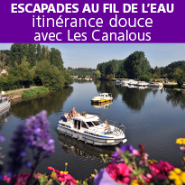 Escapades…au fil de l’eau<br>avec Les Canalous