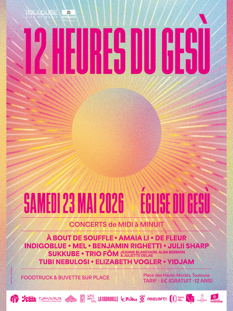 affiche 12 heures du gesu