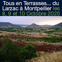 Tous en Terrasses... du Larzac à Montpellier en octobre 2020