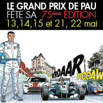 Sport automobile<br>le Grand prix de Pau<br>fête son <br>75e anniversaire