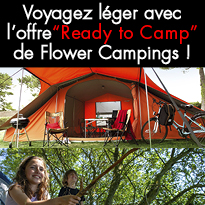 Nouveau “Ready to Camp” de Flower Campings !