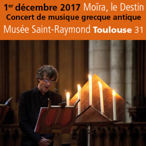 Musée St-Raymond<br>Concert de musique<br>grecque antique
