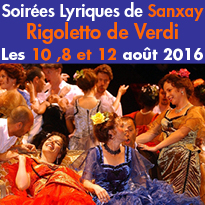￼Les Soirées Lyriques<br>de Sanxay (86)<br>Les 8, 10 et 12 août