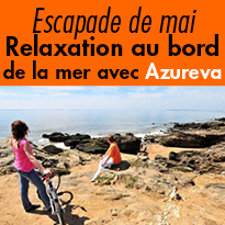 3 jours de relaxation<br>ponts de mai<br>Bretagne côté Sud<br>avec Azureva