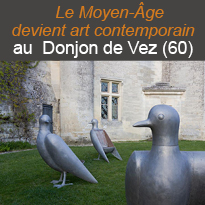 le Donjon<br>de Vez<br>L’art<br>contemporain<br>grandeur nature