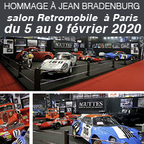 Aguttes à rétromobile 2020 hommage à Jean Brandenburg