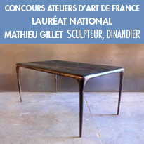 le Concours Ateliers d’Art de France. Catégorie : Création