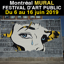Du 6 au 16 juin<br>Festival MURAL<br>Montréal