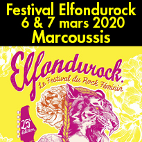 Marcoussis Festival Elfondurock  6 & 7 mars 2020