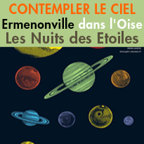 Nuits des étoiles<br>Contempler le ciel<br>A Ermenonville