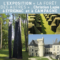 Christian Lapie  à Eyrignac et à Campagne