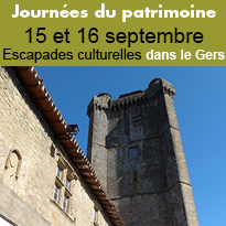 Journées<br>du patrimoine<br>dans le Gers