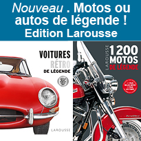 ￼MOTOS<br>ou AUTOS<br>de légende<br>Éditions Larousse