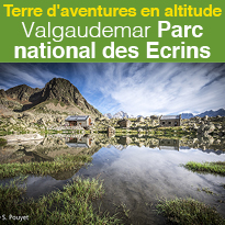 Les Refuges<br>en Valgaudemar<br>Parc national<br>des Ecrins
