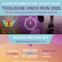 «TOULOUSE ONCO WEEK» : Lutte contre le cancer 2020