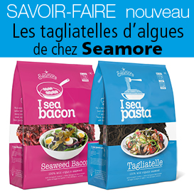 I sea pasta les tagliatelles d’algues Seamore