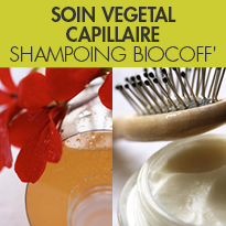Soins capillaires naturels<br>Biocoiff’<br>soins à base de plantes