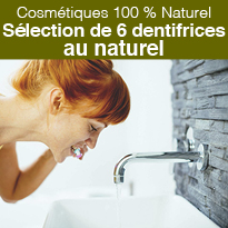Sélection de 6 dentifrices au naturel