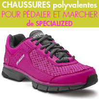 Chaussures polyvalentes<br>de la marque<br>Specialized