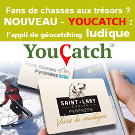 NOUVEAU<br>YOUCATCH<br>l’appli de géocatching<br>ludique
