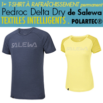 Textile innovant<br>tee-shirt<br>Pedroc Delta Dry<br>de Salewa
