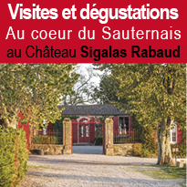 Visites et dégustations au Château Sigalas Rabaud