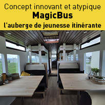 MagicBus une auberge de jeunesse itinérante !